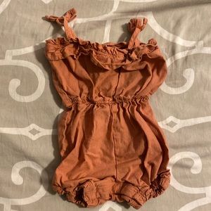 Linen & Organic Cotton Romper